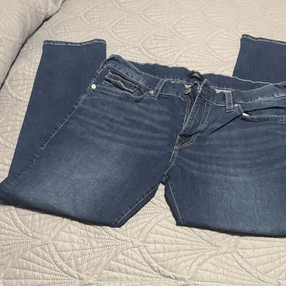 True Religion Men's Relaxed Blue Jeans